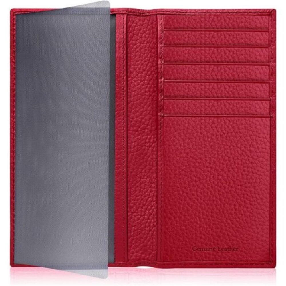 New Genuine Leather Checkbook Cover For Women & Men - Checkbook